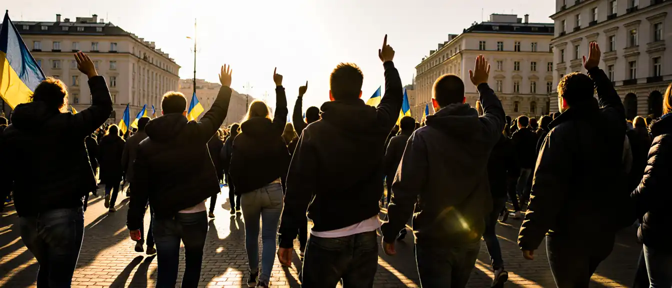 Десятый день протестов: украинские города объединяются в защите министра обороны