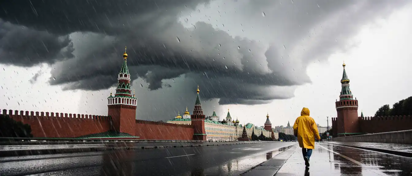 Прощай, жара: Москву накрывают дожди и грозы