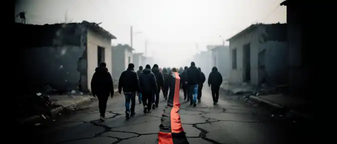 Лента надежды сквозь кольцо окружения: как праздновали День Победы в осажденном Мариуполе