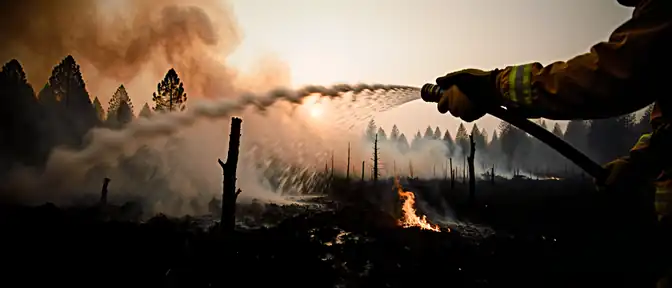 Битва с огнем: за сутки в девяти регионах России ликвидированы десятки лесных пожаров