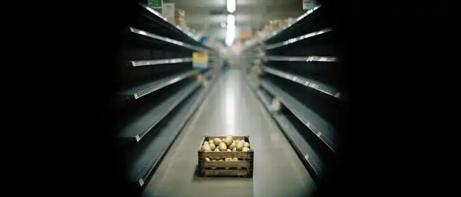 Дефицит продуктов охватывает украинский ритейл: от пустых полок в магазинах до сокращения меню в McDonald’s